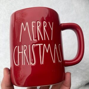 Red Merry Christmas Rae Dunn Mug